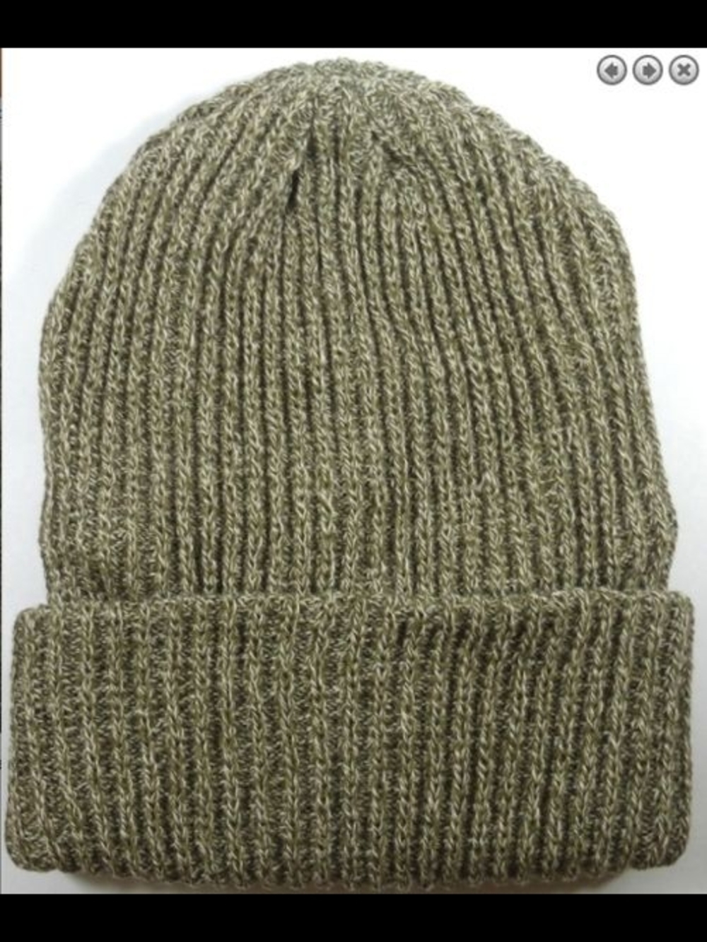Universal Thread Unisex Beanie In Olive